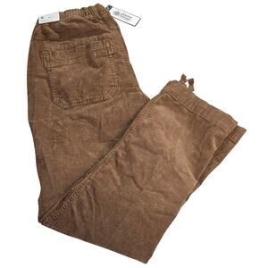 Alpine Design Hike Pants Womens Small Corduroy Roasted Coffee Brown NWT NEW